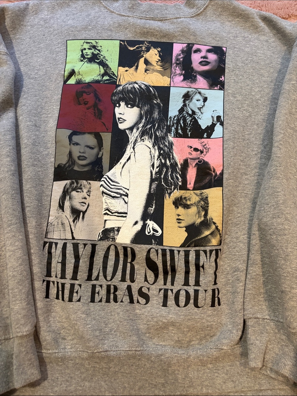 taylor swifts The Eras Tour grey crewneck (size M) - Picture 2 of 4